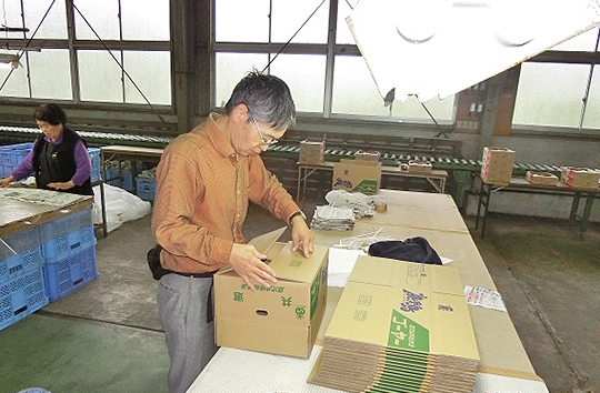 箱作り作業 | 志布志市シルバー人材センター